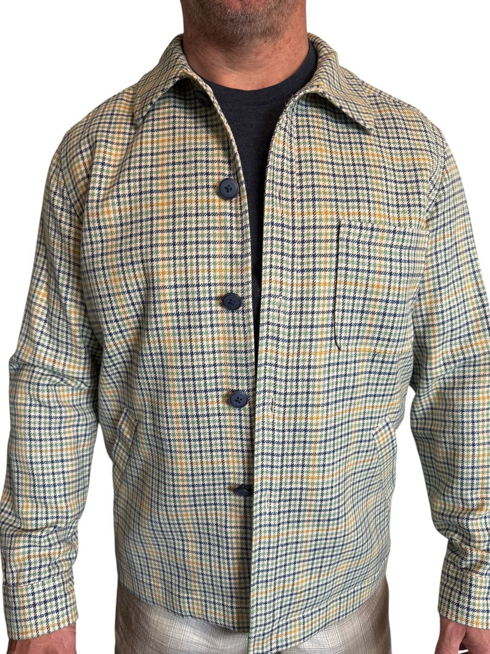 Paul Fredrick shirt jacket size Medoum